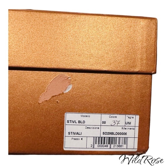 BALDININI Purple Suede w/ Rhinestones Leather Ankle Boots SZ 7 - Picture 14 of 16